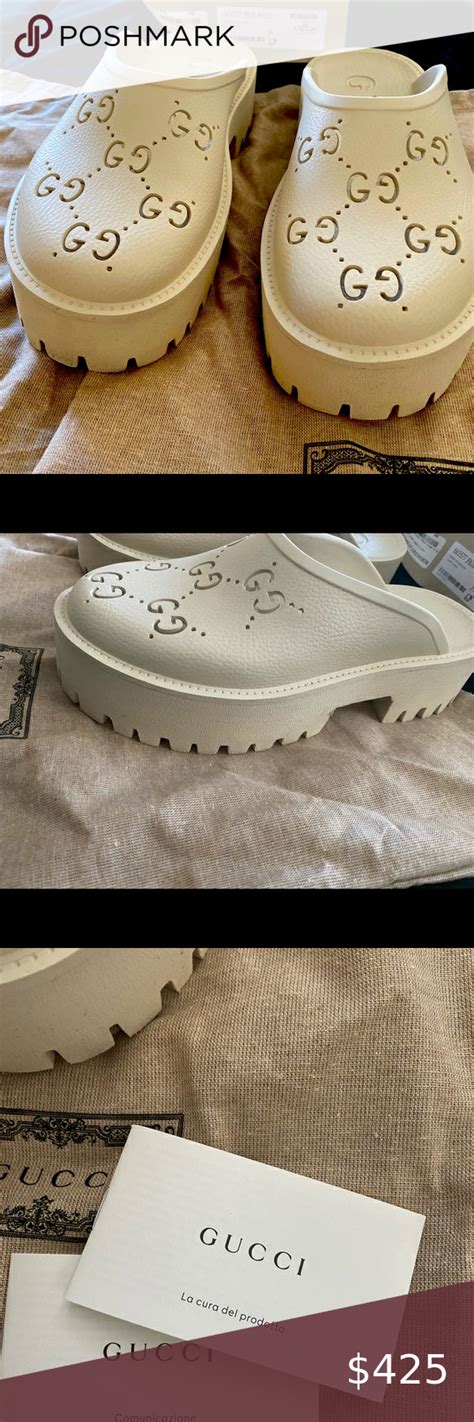 gucci designer crocs|gucci platform crocs.